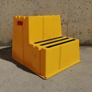 Escala de plàstic de 2 graons nova amb 260kg de capacitat en venda a cabauoportunitats.com Balaguer - Lleida - Catalunya