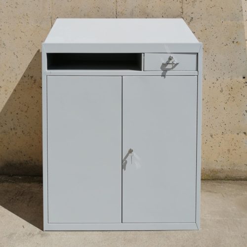 Armari metàl·lic amb escriptori nou en venda a cabauoportunitats.com Balaguer - Lleida - Catalunya