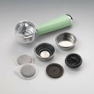 Cafetera d'ocasió ARIETE VINTAGE ESPRESSO verda nova en venda a cabauoportunitats.com Balaguer - Lleida - Catalunya