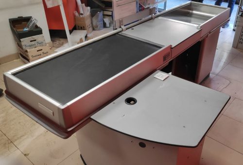 Mueble de caja registradora de segunda mano en venta en cabauoportunitats.com Balaguer - Lleida - Catalunya