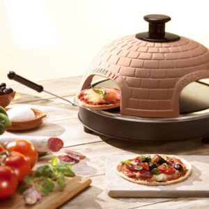 Forn elèctric amb cúpula de terra cuita PIZZARETTE CLASSIC nou en venda a cabuaoportunitats.com Balaguer - Lleida - Catalunya