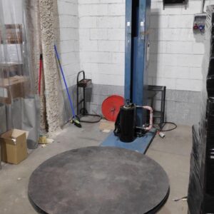 Enfaixadora de palets semiautomàtica de segona mà en venda a cabauoportunitats.com Balaguer - Lleida - Catalunya