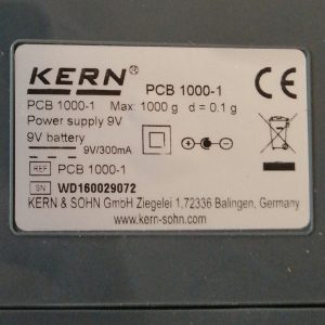 Balanza compacta KERN PCB 1000-1 nueva en venta en cabauoportunitats.com Balaguer - Lleida - Catalunya