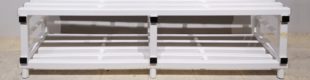 Banco de plástico perfecto para indústria alimentícia, gimnasios, vestidores... de segunda mano en venta en cabauoportunitats.com