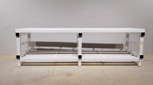 Banco de plástico perfecto para indústria alimentícia, gimnasios, vestidores... de segunda mano en venta en cabauoportunitats.com