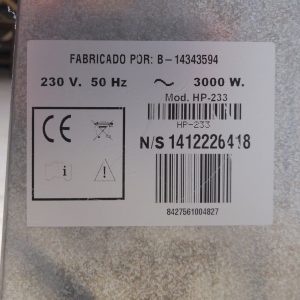 Horno de pizza FM HP-233 de segunda mano en venta en cabauoportunitats.com