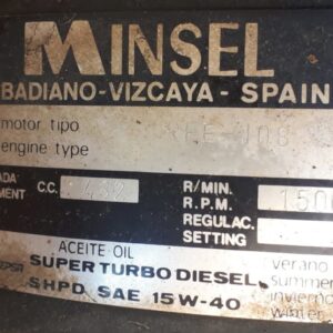 Plataforma elevadora  / podadora MINSEL de segunda mano en venta en cabauoportunitats.com