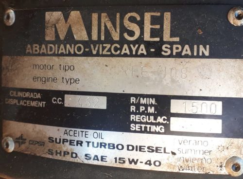 Plataforma elevadora  / podadora MINSEL de segunda mano en venta en cabauoportunitats.com