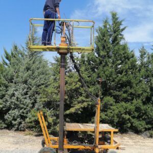 Plataforma elevadora / podadora MINSEL de segona mà en venda a cabauoportunitats.com Balaguer - Lleida - Catalunya
