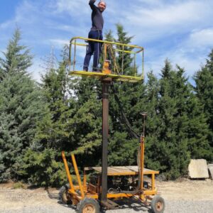 Plataforma elevadora / podadora MINSEL de segona mà en venda a cabauoportunitats.com Balaguer - Lleida - Catalunya