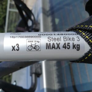 Porta-bicicletes per a cotxe amb capacitat per a 3 bicicletes en venda a cabauoportunitats.com Balaguer - Lleida - Catalunya