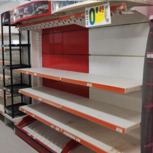 Estanterías metálicas de segunda mano para tienda en venta en cabauoportunitats.com Balaguer - Lleida - Catalunya