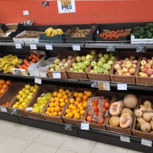 Estantería de fruta y verdura de 300cm en venta en cabauoportunitats.com