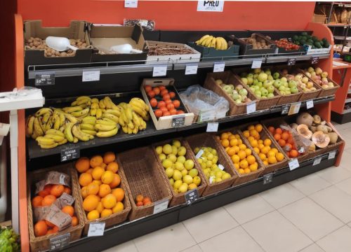 Estantería de fruta y verdura de 300cm en venta en cabauoportunitats.com