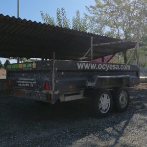 Remolque con bolquete de 1500kg de capacidad total en venta en cabauoportunitats.com Balaguer - Lleida - Catalunya