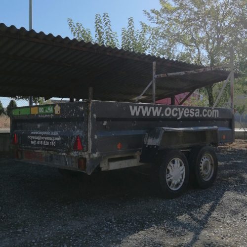 Remolque con bolquete de 1500kg de capacidad total en venta en cabauoportunitats.com Balaguer - Lleida - Catalunya