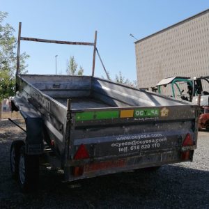 Remolque con bolquete de 1500kg de capacidad total en venta en cabauoportunitats.com Balaguer - Lleida - Catalunya