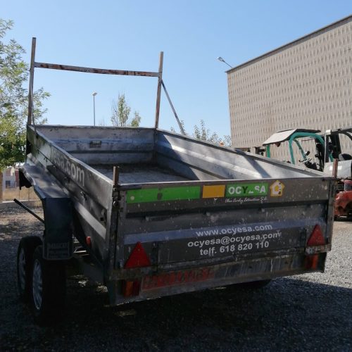 Remolque con bolquete de 1500kg de capacidad total en venta en cabauoportunitats.com Balaguer - Lleida - Catalunya