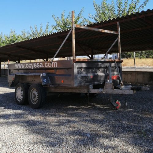 Remolque con bolquete de 1500kg de capacidad total en venta en cabauoportunitats.com Balaguer - Lleida - Catalunya