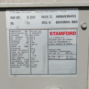 Generador eléctrico PRAMAC GSA 65 seminuevo en venta en cabauoportunitats.com Balaguer - Lleida - Catalunya