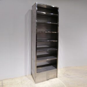 Estantería de acero inoxidable de 87x35cm de segunda mano en venta en cabauoportunitats.com