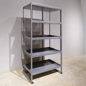 Estantería metálica de 5 estantes de 70x40cm en venta en cabauoportunitats.com