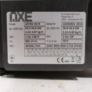 Aerocalefactor a gas AXE ASTRO 40M seminuevo en venta en cabauoportunitats.com
