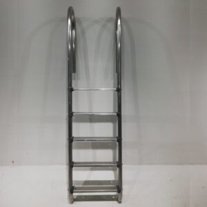 Escala per a piscina de segona mà d'acer inoxidable en bon estat a cabauoportunitats.com Balaguer - Lleida - Catalunya