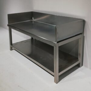 Mesa de acero inoxidable de segunda mano en venta en cabauoportunitats.com