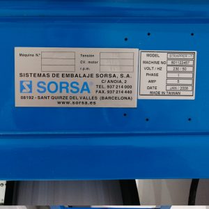 Flejadora semiautomática SORSA de segunda mano en venta en cabauoportunitats.com