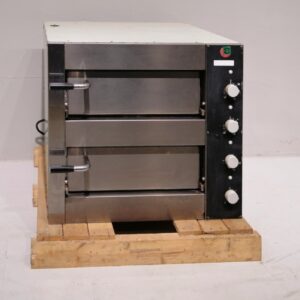 Horno de pizza de 2 pisos d 50x50cm en venta en cabauoportunitats.com