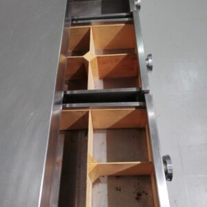Estanteria inox de 3 cajones en buenas condiciones en venta en cabauoportunitats.com