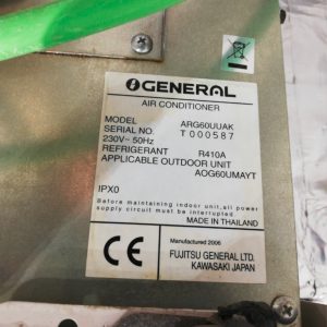 Aire acondicionado con bomba de calor GENERAL de segunda  mano en venta en cabauoportunitats.com