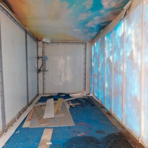 Mòdul caseta contenidor 600x240cm de segona mà en venda a cabauoportunitats.com Balaguer - Lleida - Catalunya