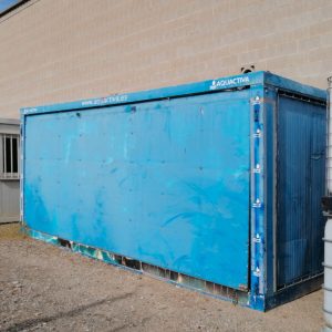 Módulo caseta contenedor 600x240cm de segunda mano en venta en cabauoportunitats.com