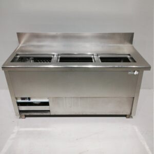 Botellero de inox 3 puertas 156cm en venta en cabauoportunitats.com