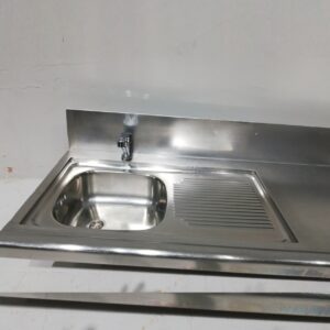 Fregadero de inox de 184cm de seguna mano en venta en cabauoportunitats.com