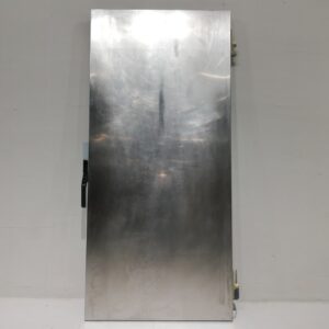 Puerta de acero inoxidable de segunda mano en venta en cabauoportunitats.com