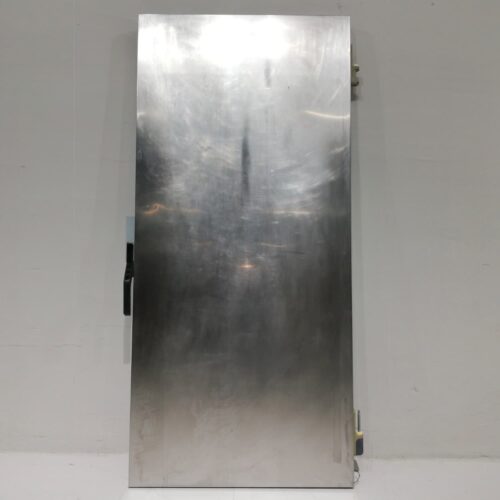 Puerta de acero inoxidable de segunda mano en venta en cabauoportunitats.com