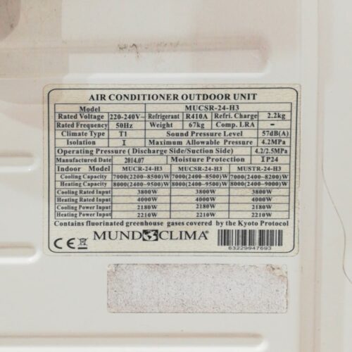Aire acondicionado MUNDI CLIMA Inverter en venta en cabauoportunitats.com