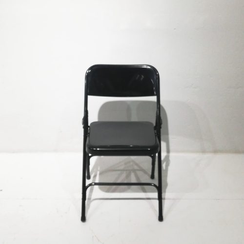Silla plegable negra nueva en venta en cabauoportunitats.com