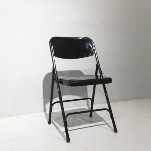 Silla plegable negra nueva en venta en cabauoportunitats.com