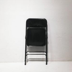 Silla plegable negra nueva en venta en cabauoportunitats.com
