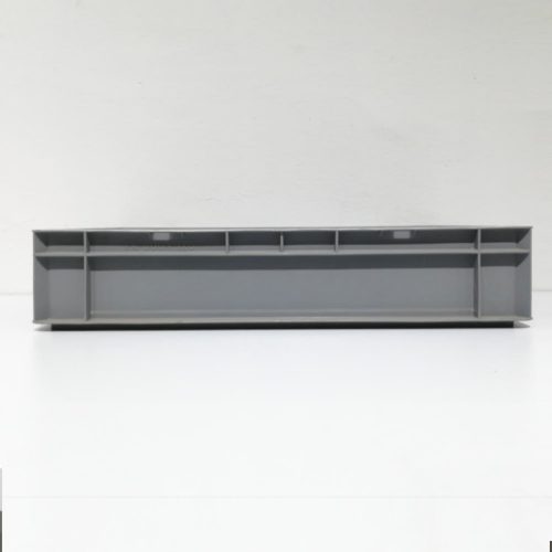 Caixa apilable de color gris de polipropilé nova 60x40cm en venda a cabauoportunitats.com Balaguer - Lleida - Catalunya
