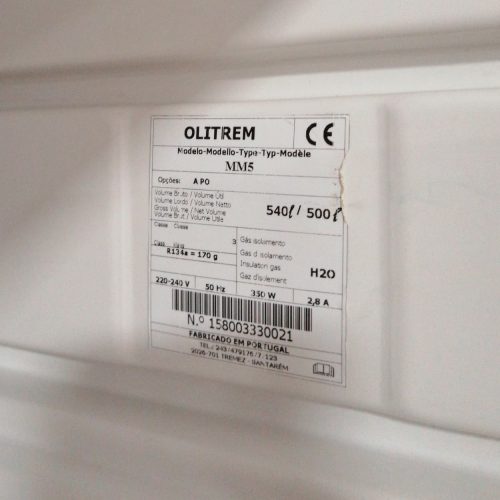Congelador vertical OLITREM 500 litros en venta en cabauoportunitats.com