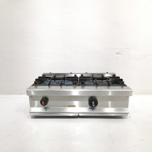 Cocina de sobremesa AZKOYEN de 2 fuegos de segunda mano en venta en cabauoportunitats.com