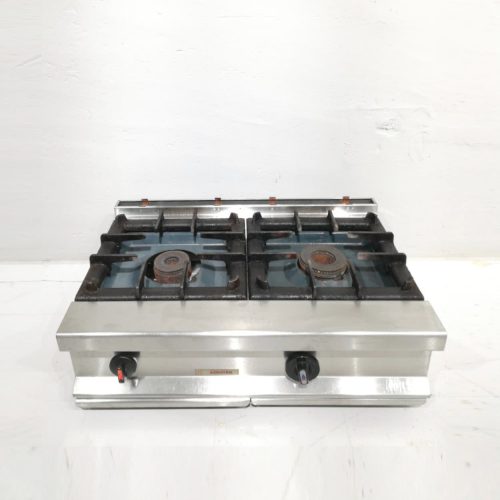 Cocina de sobremesa AZKOYEN de 2 fuegos de segunda mano en venta en cabauoportunitats.com