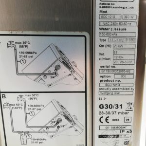Horno RATIONA SCC 101G de 10 bandejas en venta en cabauoportunitats.com