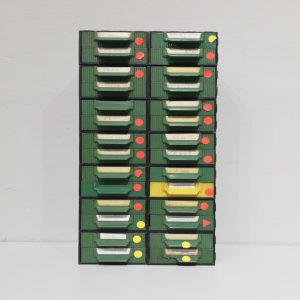 Caja de clasificación con 2 cajones de 11x12cm de segunda mano en venta en cabauoportunitats.com