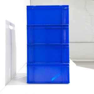 Lot de 5 caixes apilables d'organització noves de 40x30cm en venda a cabauoportunitats.com Balaguer - Lleida - Catalunya